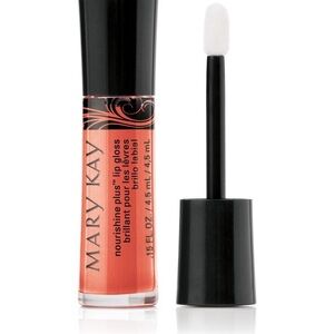 Mary Kay Orange Lip Gloss High-Shine Formula